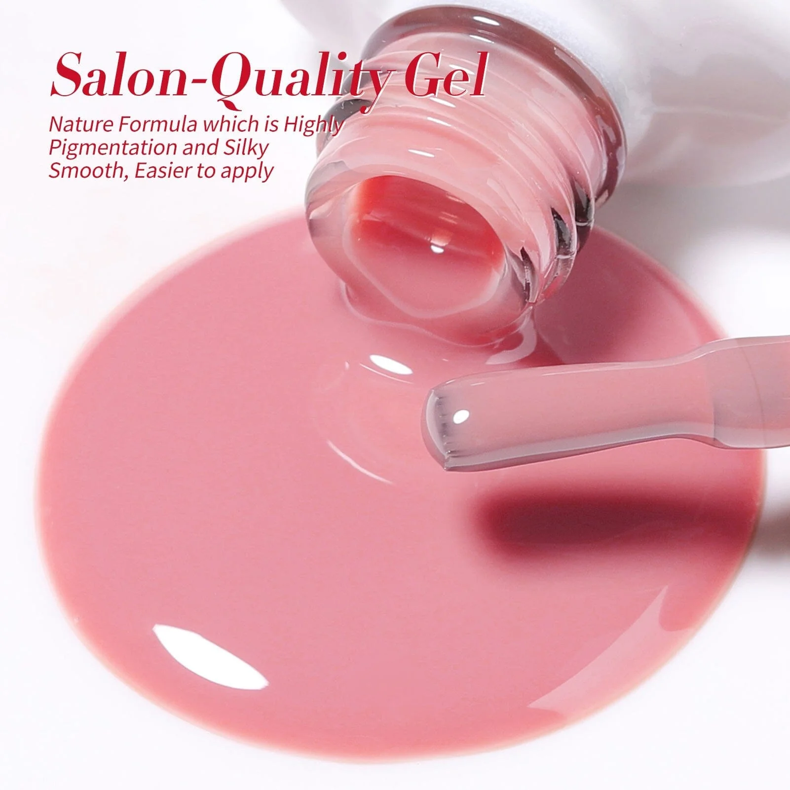 6 Colors Jelly Gel J44 Fantasy Rose 7ml - Image 6