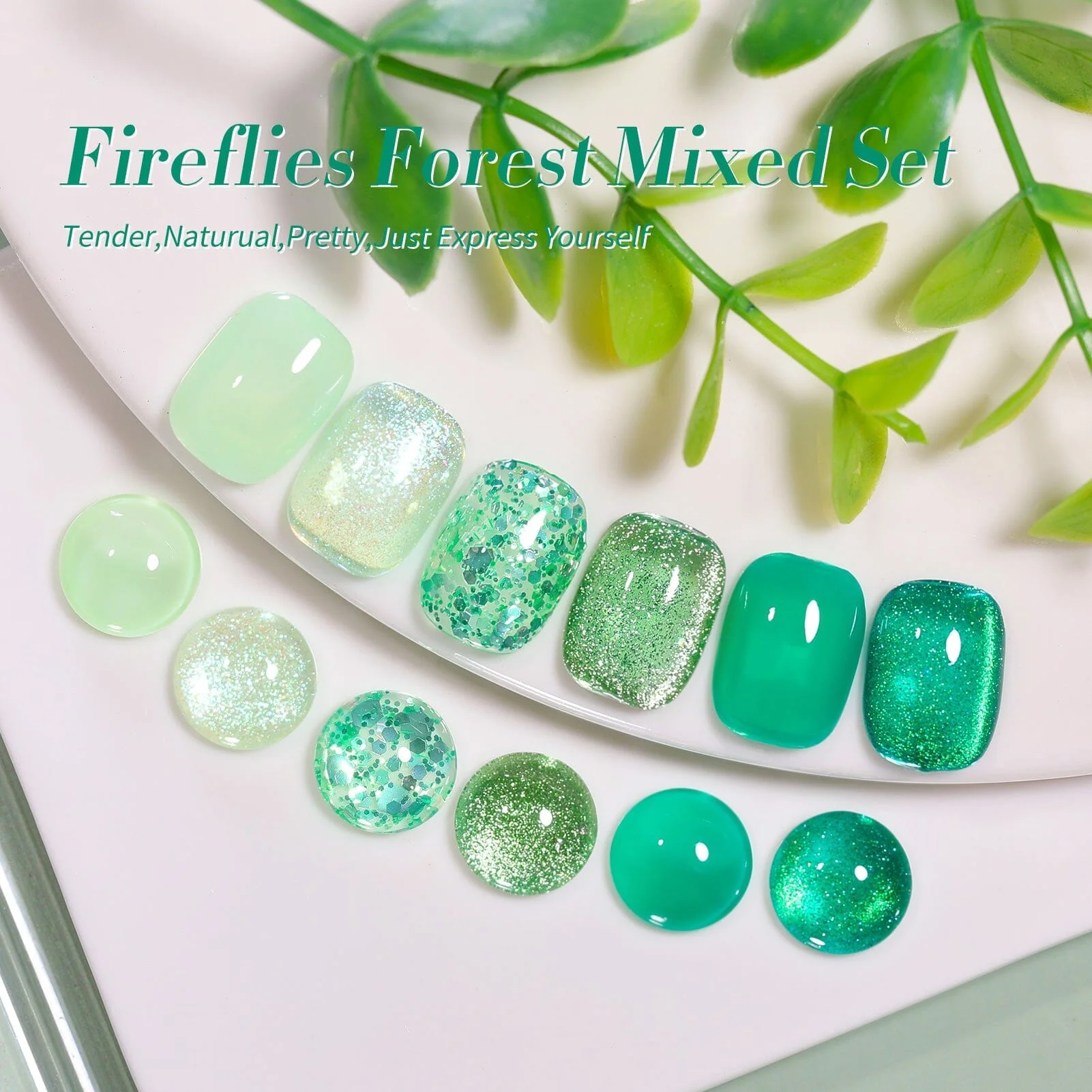 6 Colors Jelly Gel J46 Fireflies Forest 7ml - Image 8