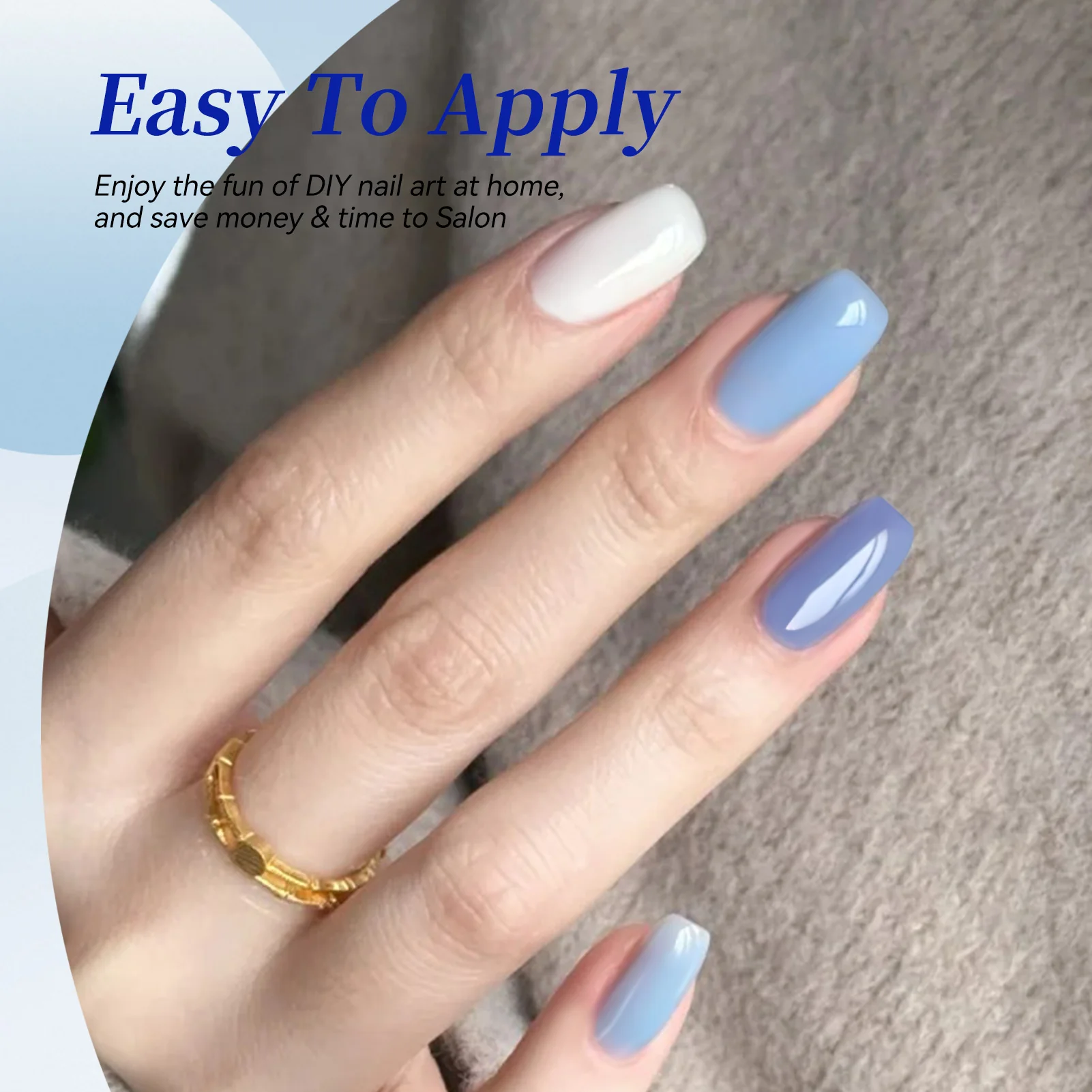 6 Colors Jelly Gel J55 Reduced Blue 7ml - Image 4