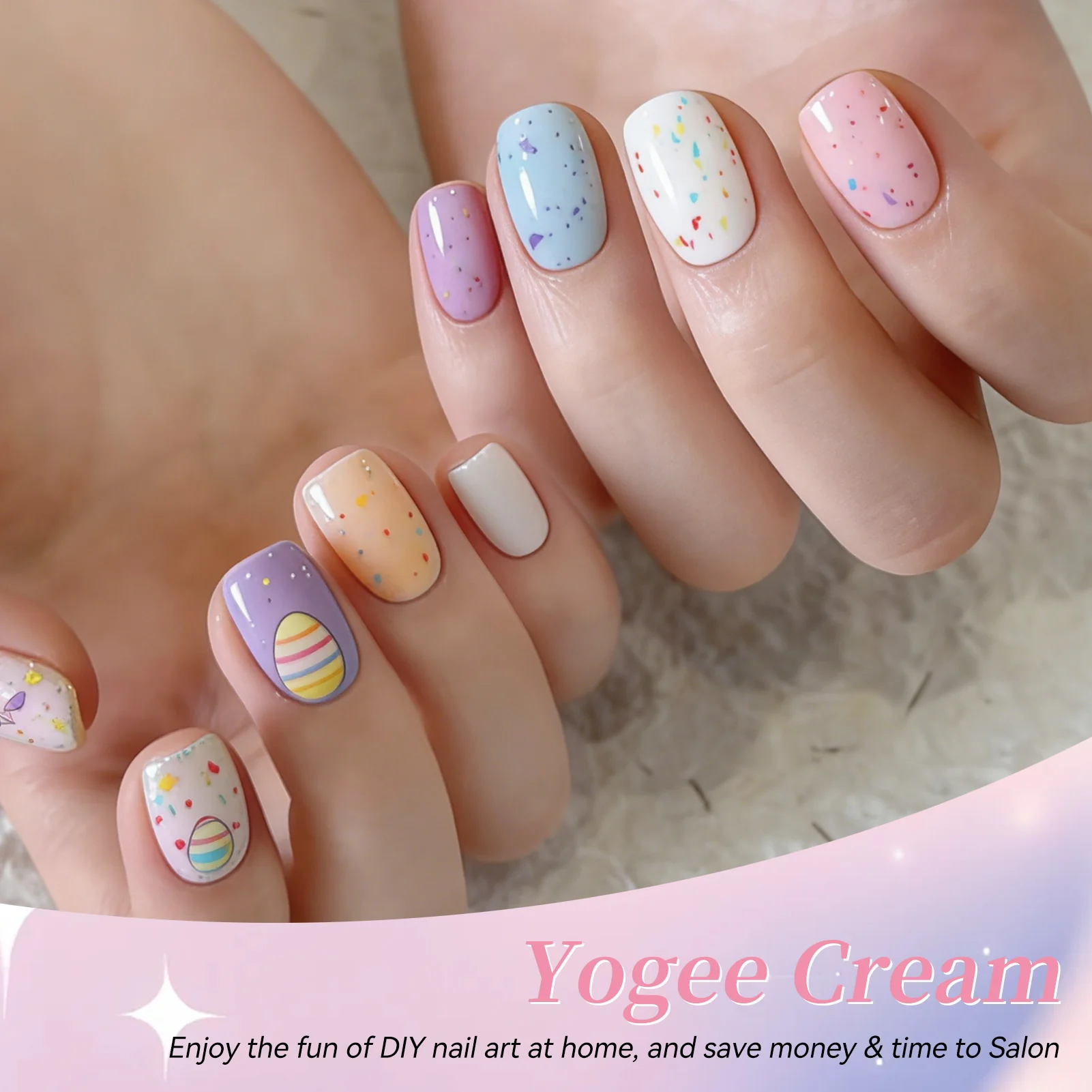 6 Colors Jelly Gel J56 Yogee Cream 7ml - Image 4