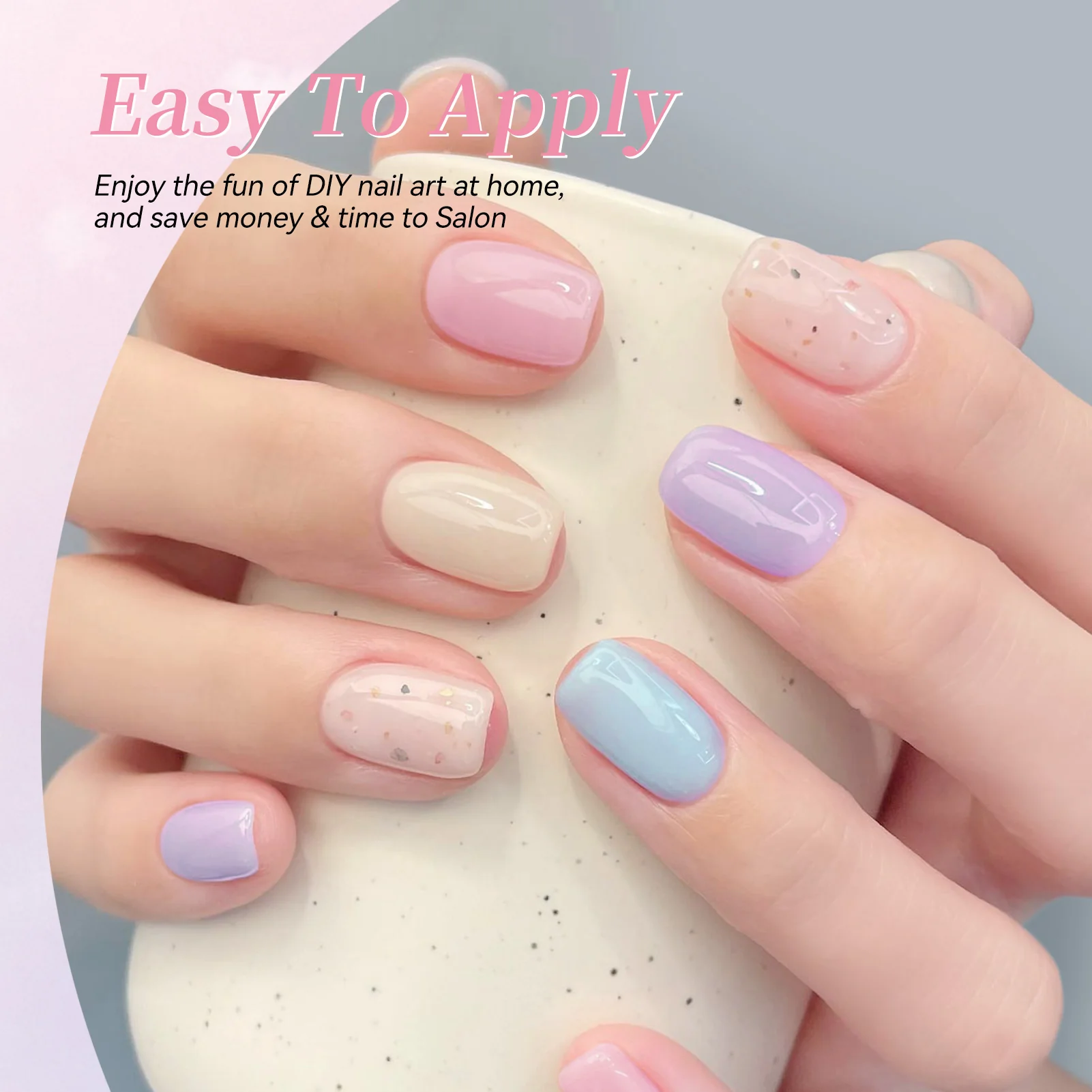 6 Colors Jelly Gel J57 Early Summer 7ml - Image 3