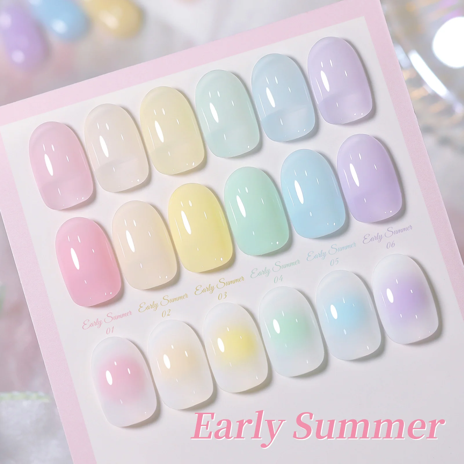 6 Colors Jelly Gel J57 Early Summer 7ml - Image 5