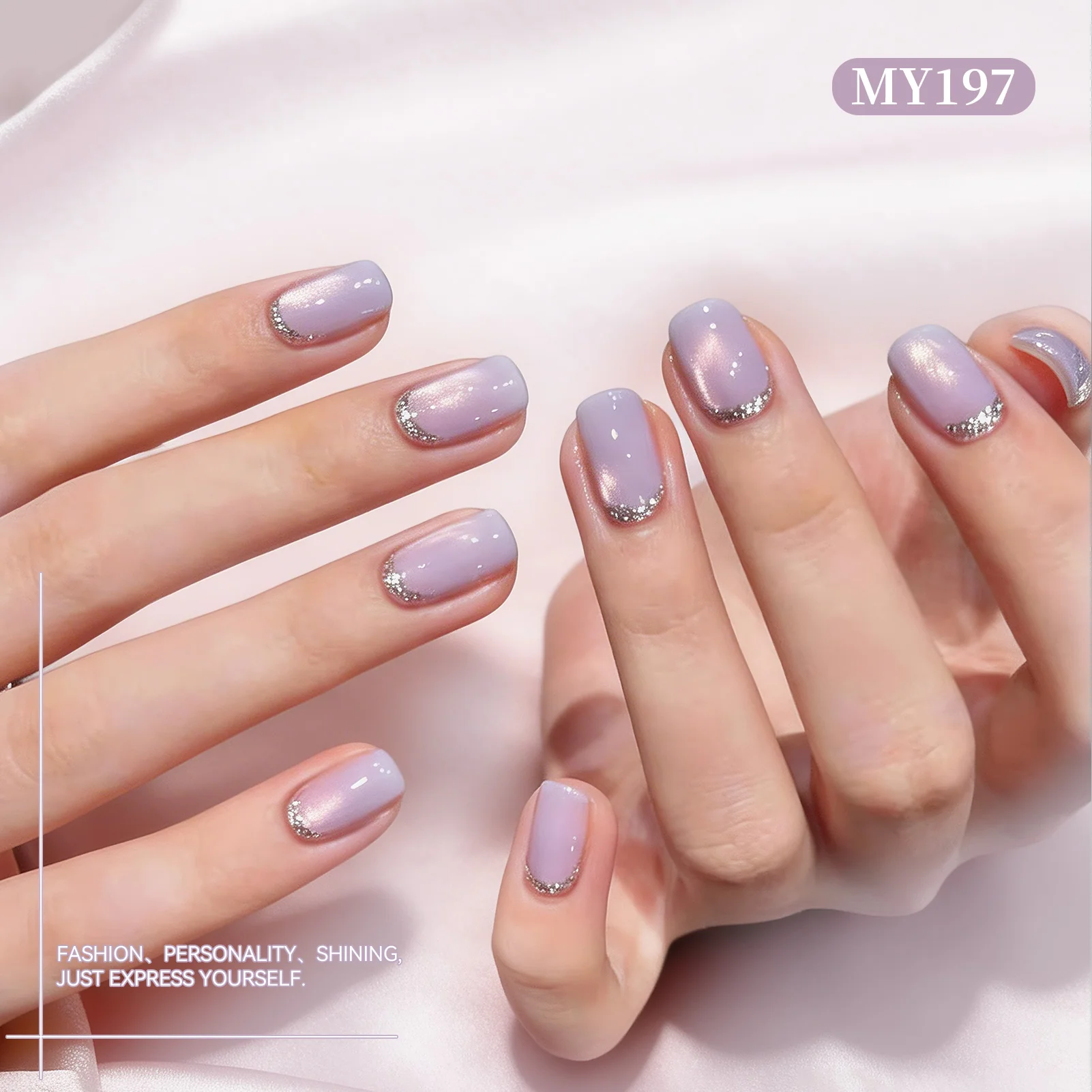 6 Colors Moonlight Cat Magnetic Gel M69 Rosy White 7ml - Image 4