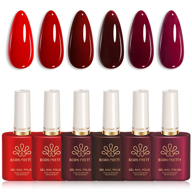 Red Collection Color Nail Gel 15ml - Image 14
