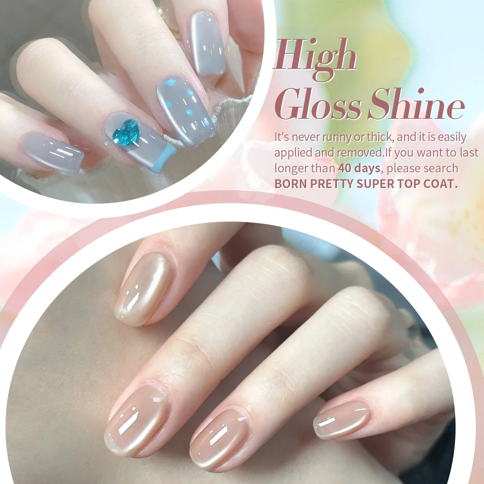 6 Colors Water Light Cat Magnetic Gel Polish Set M38 Chance 7ml - Image 6