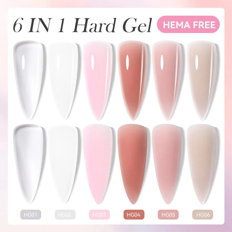 6 in 1 Hard Gel 8ml - Image 3