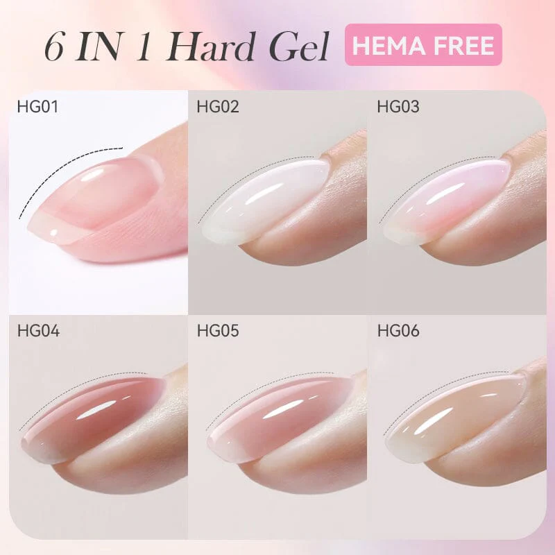 6 in 1 Hard Gel 8ml - Image 7