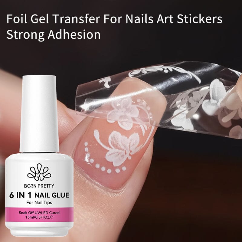 6 in 1 Nail Glue Gel 15ml - Image 9