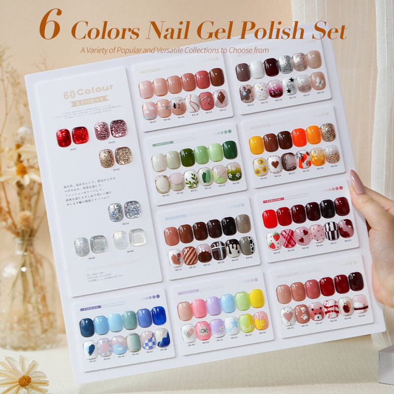 6pcs 15ml Nail Gel Set - Image 2