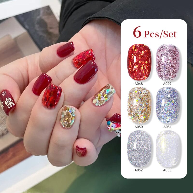6pcs 15ml Nail Gel Set - Image 26