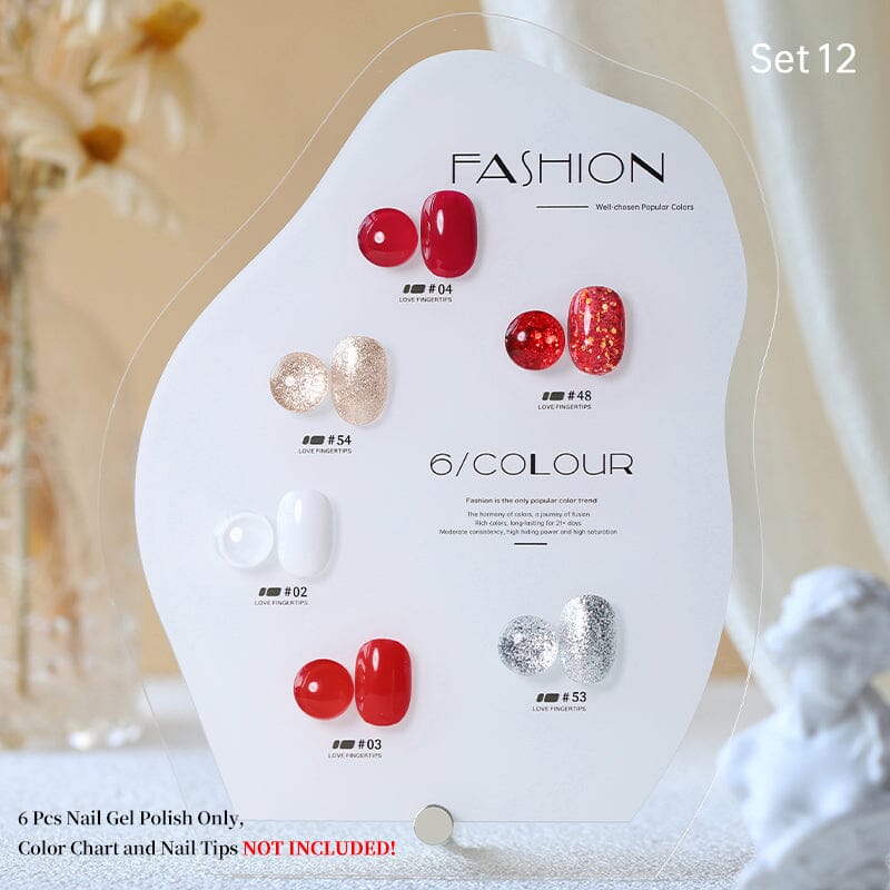 6pcs 15ml Nail Gel Set - Image 7