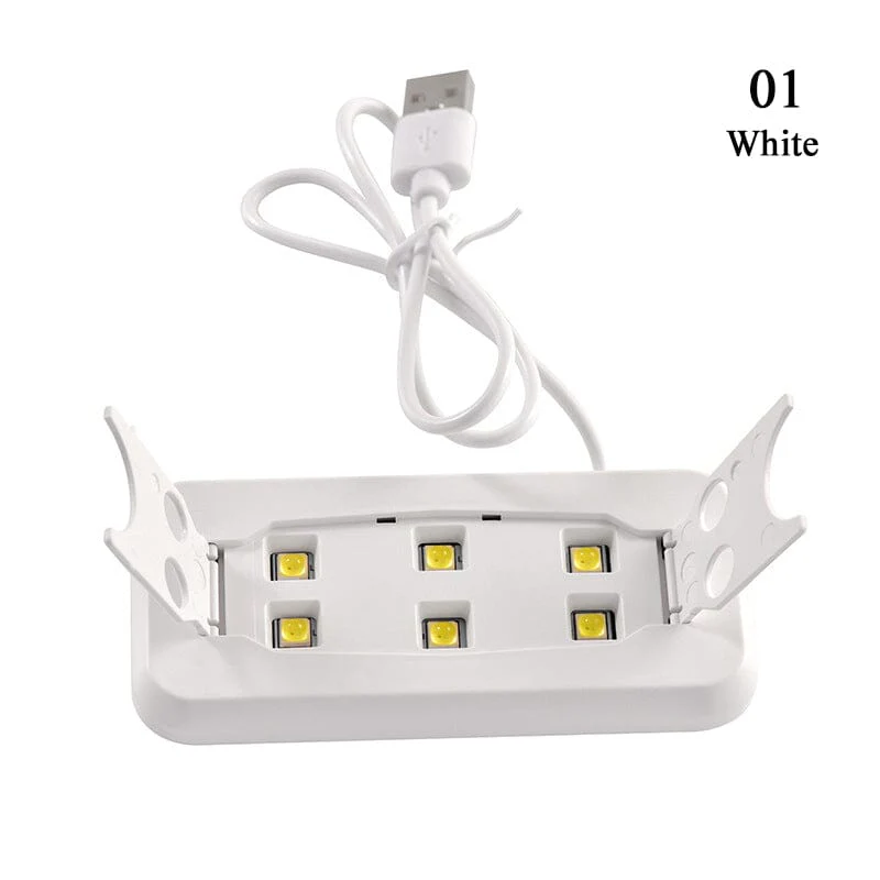 6W White UV Mini Nail Lamp - Image 2