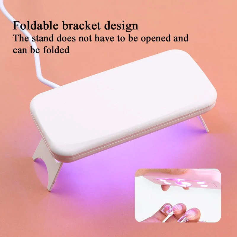 6W White UV Mini Nail Lamp - Image 3