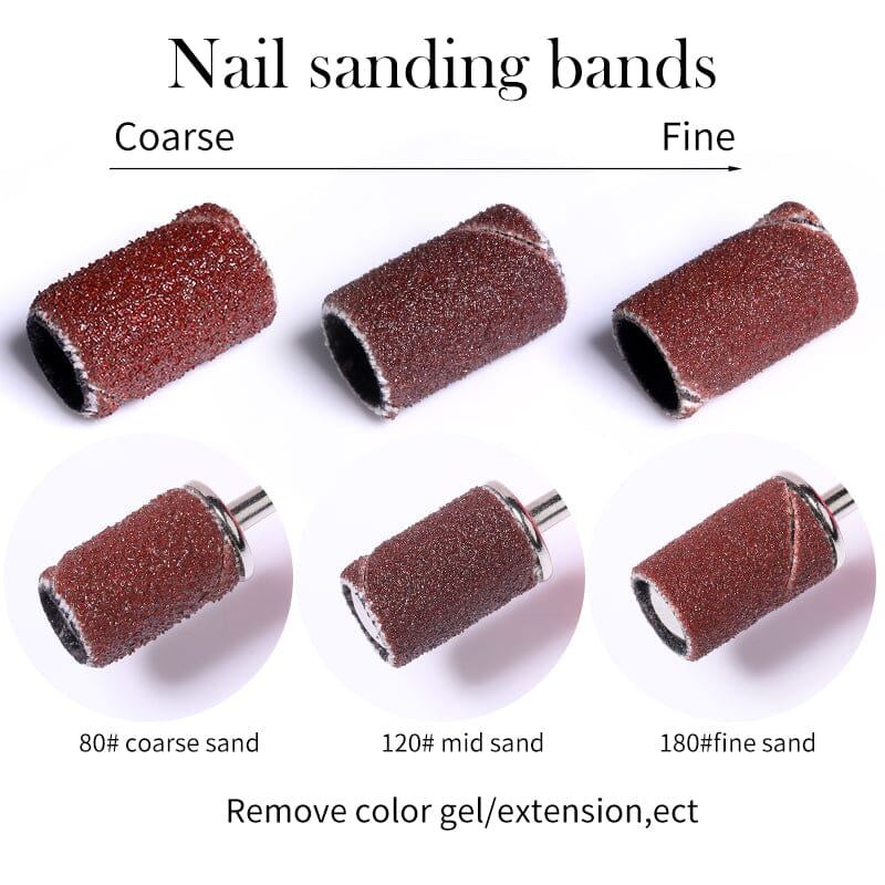 75pcs Sanding Bands with 1pc Metal Shaft - Image 2