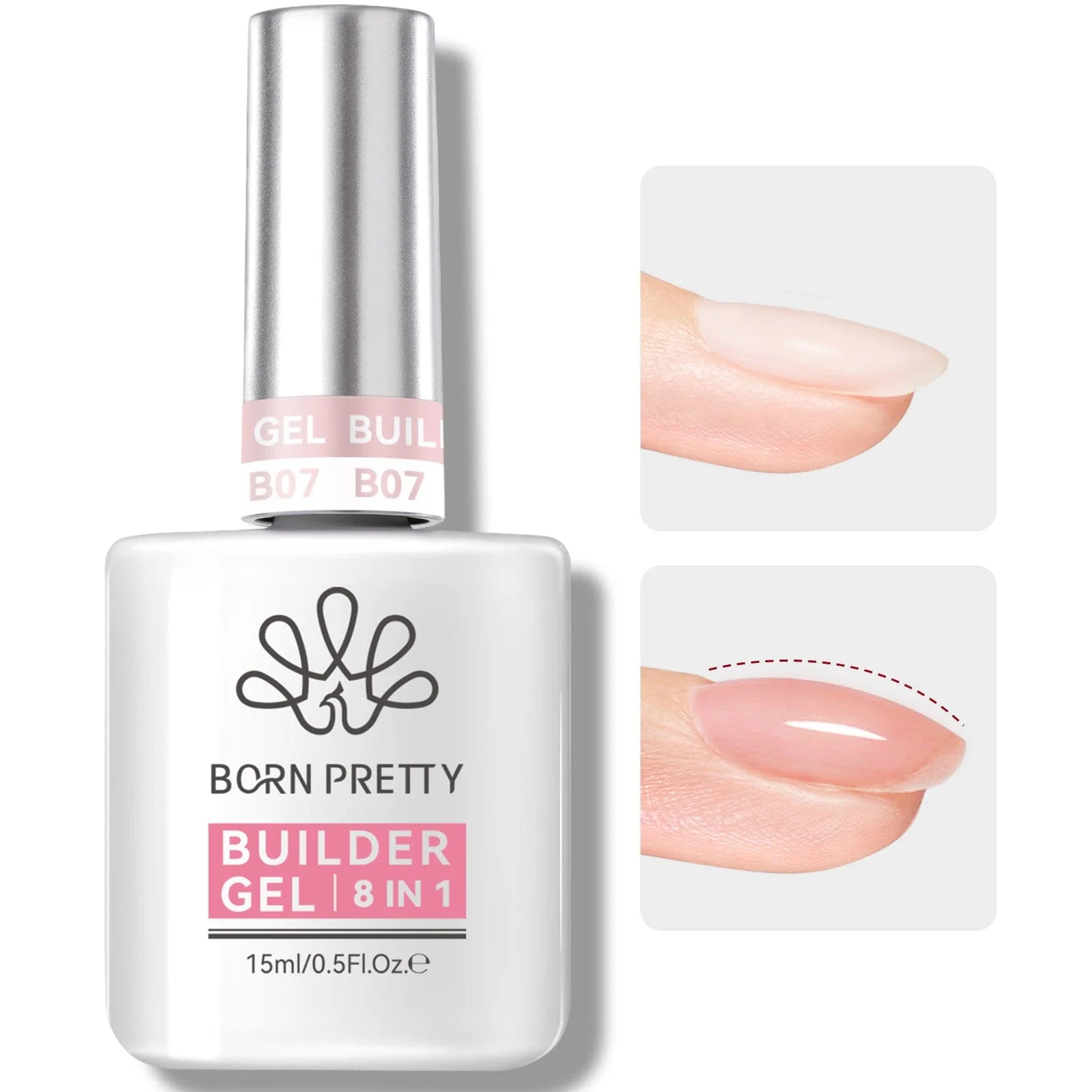 8 in 1 Builder Gel BG07 15ml - Image 11