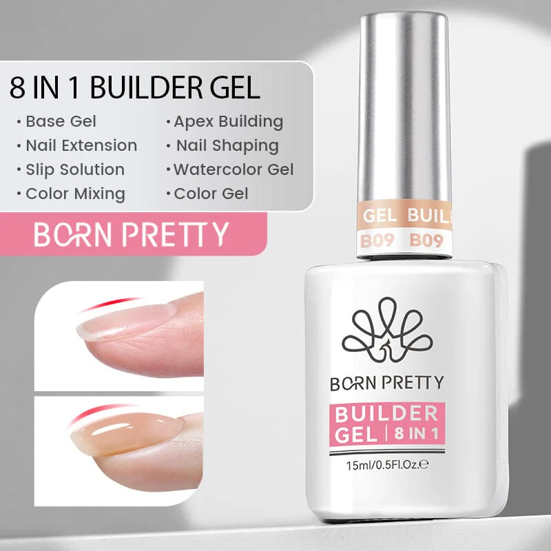 8 in 1 Builder Gel BG09 15ml - Image 16