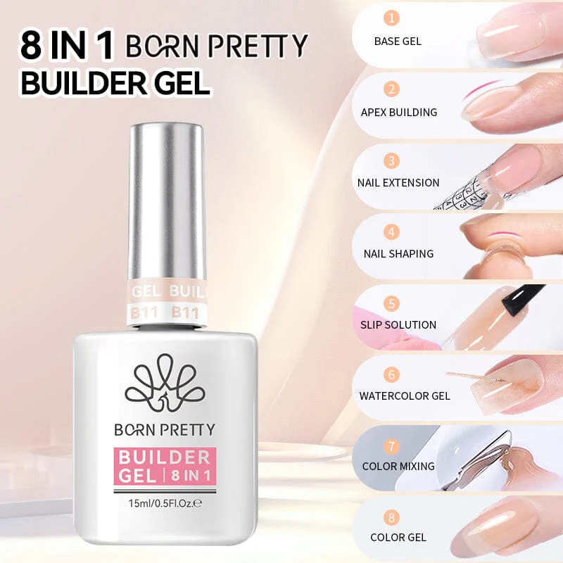 8 in 1 Builder Gel BG11 15ml - Image 15