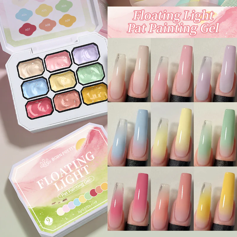 9 Colors 4 in 1 Pat Painting Gel - Image 10