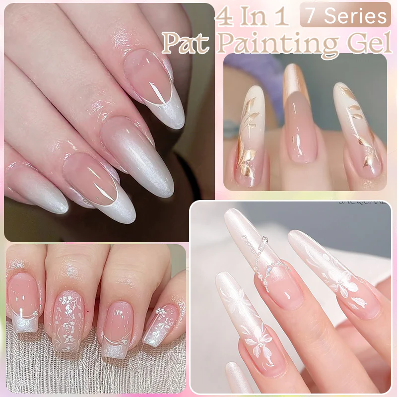 9 Colors 4 in 1 Pat Painting Gel Prism Haze - Image 11