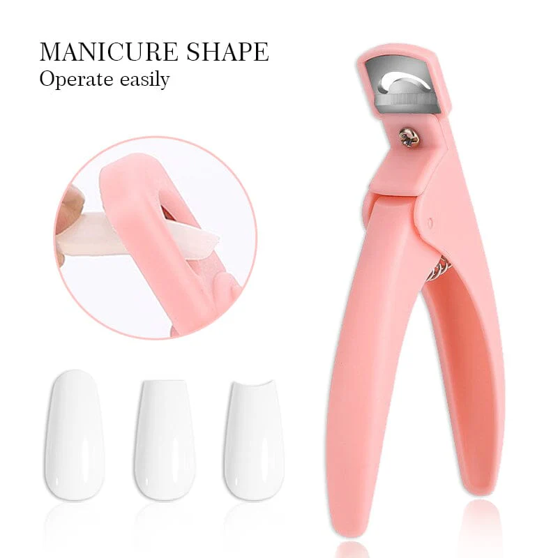 Acrylic Nail Clippers Plastic Handle - Image 7