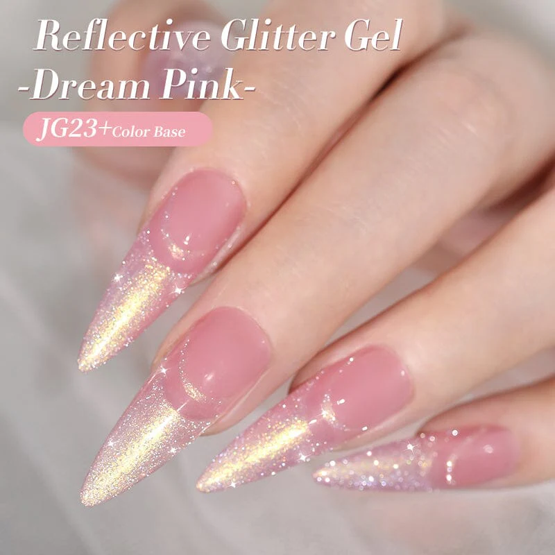 Aurora Gel Polish JG23 Dream Pink 10ml - Image 3
