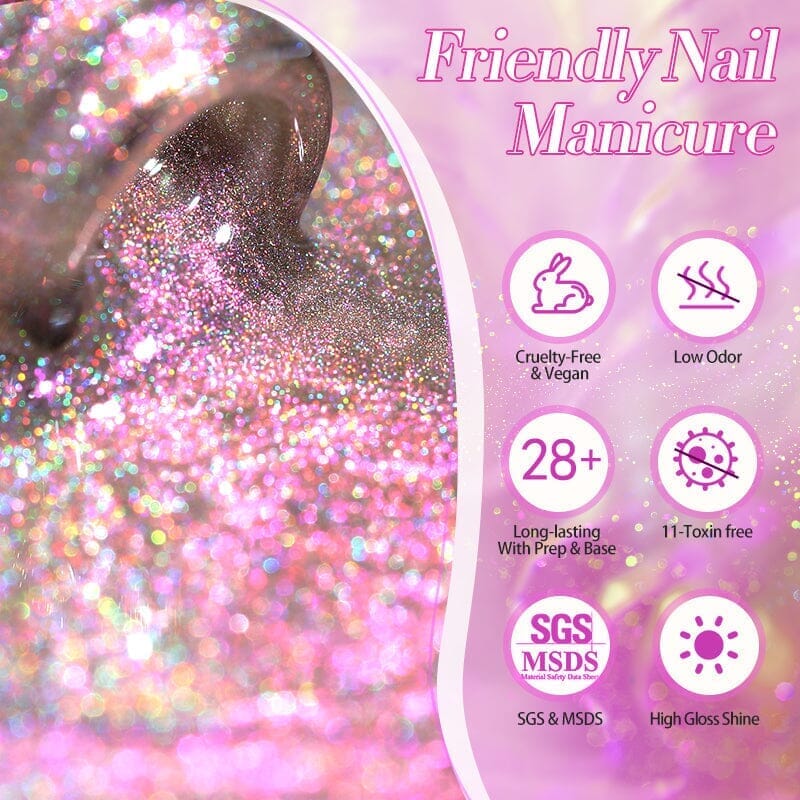 Auroras Cat Magnetic Gel Rainbow Candy 10ml - Image 20
