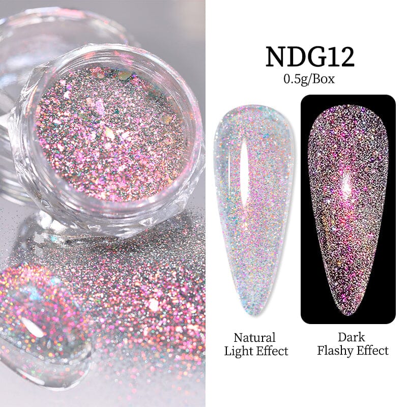 Auroras Reflective Giltter Nails Powder - Image 11