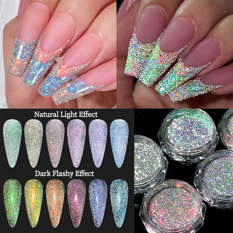 Auroras Reflective Giltter Nails Powder - Image 2