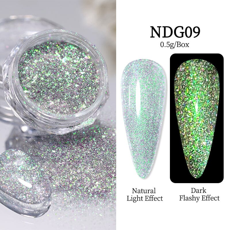 Auroras Reflective Giltter Nails Powder - Image 8