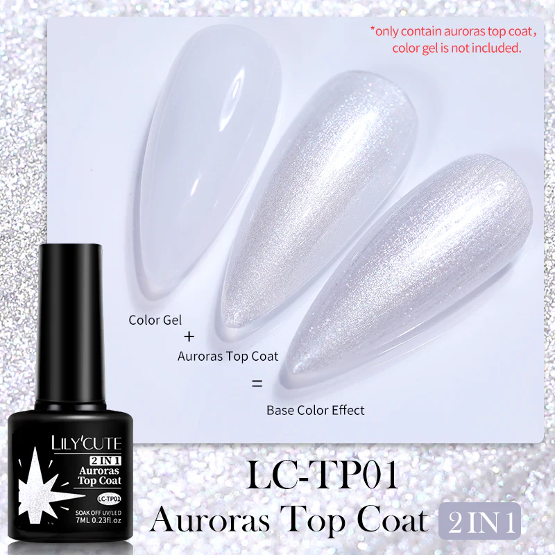 Auroras Top Coat LC-TP01 7ml - Image 2