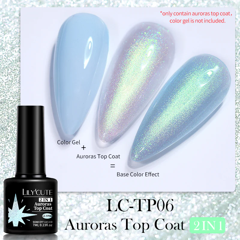 Auroras Top Coat LC-TP06 7ml - Image 2