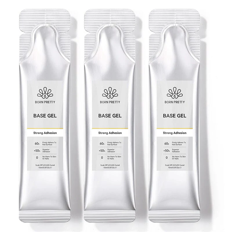 3pcs Base Gel 15ml (Bag)