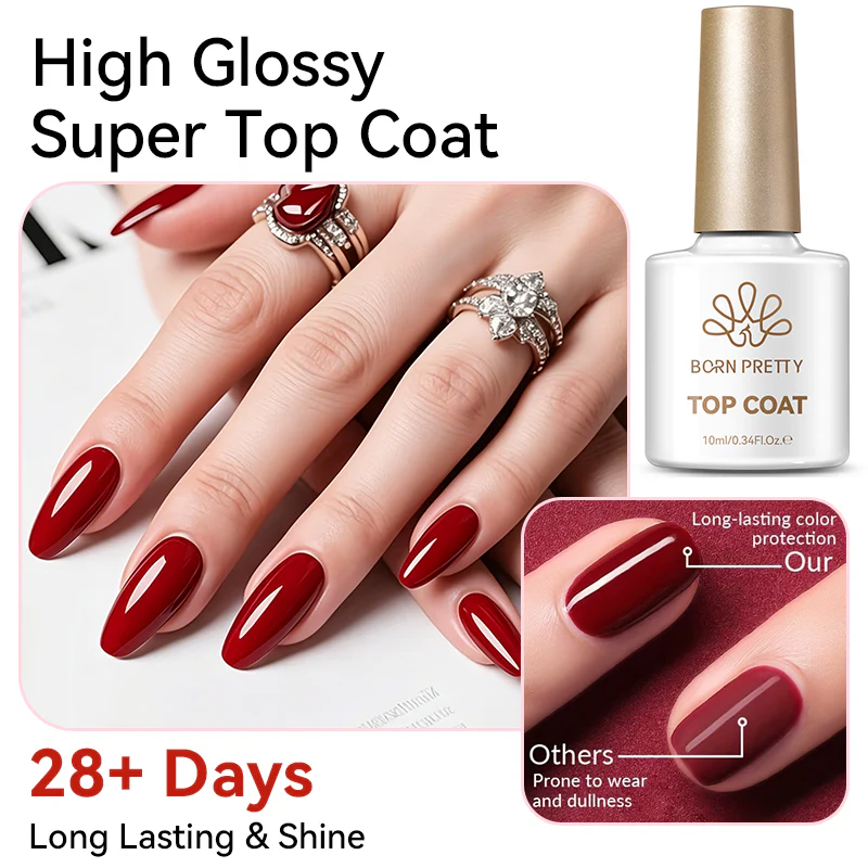 Base Gel Super Top Coat 10ml - Image 12