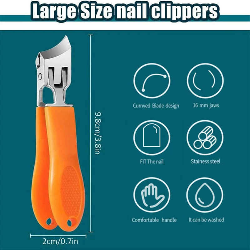 Black Diagonal Pliers Nail Clippers - Image 6