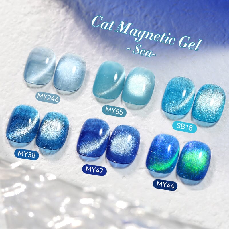 Blue Collection Cat Magnetic Gel Polish 10ml - Image 4