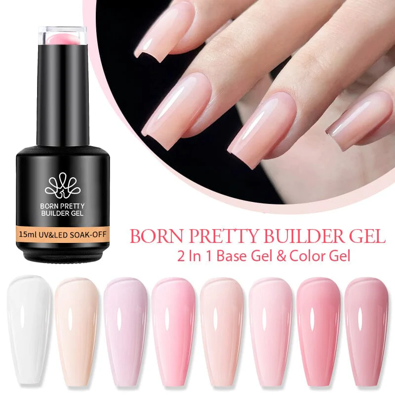BORN PRETTY Builder Gel Base & Color 2 in 1