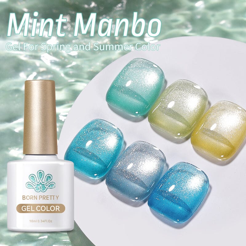 Mint Manbo Sea Blue Cat Magnetic Gel 10ml
