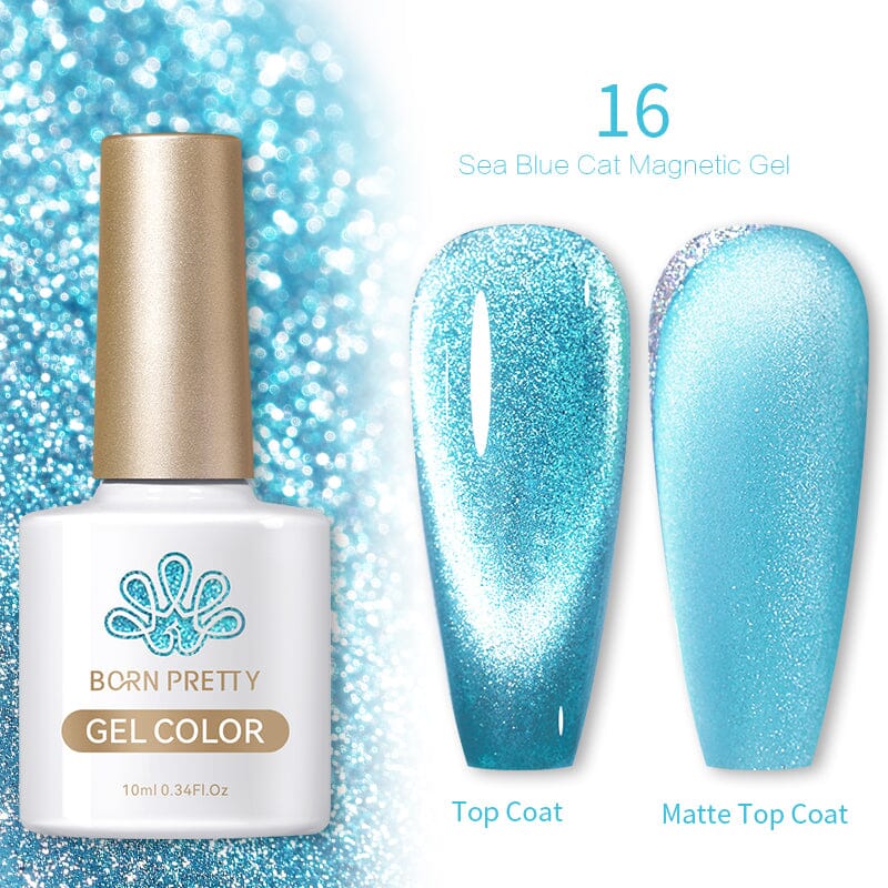 Mint Manbo Sea Blue Cat Magnetic Gel 10ml - Image 10