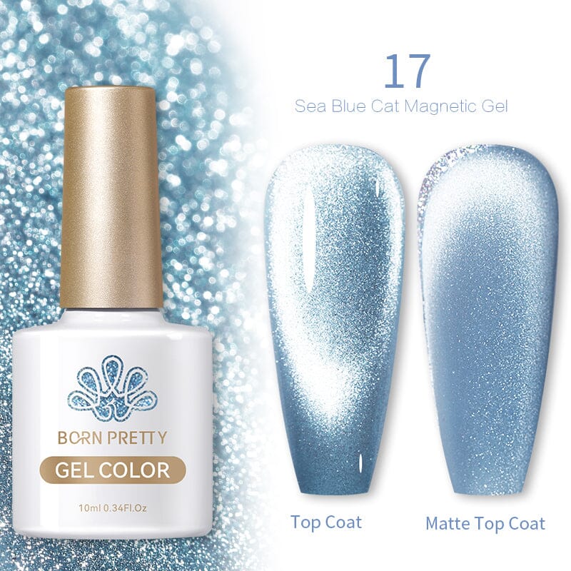 Mint Manbo Sea Blue Cat Magnetic Gel 10ml - Image 11