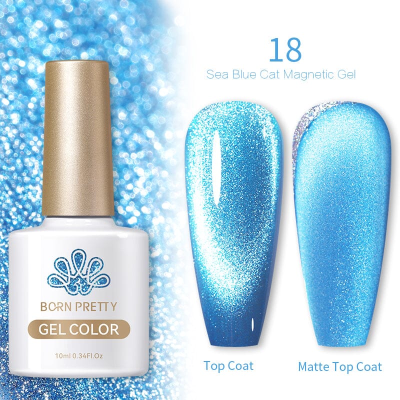 Mint Manbo Sea Blue Cat Magnetic Gel 10ml - Image 12