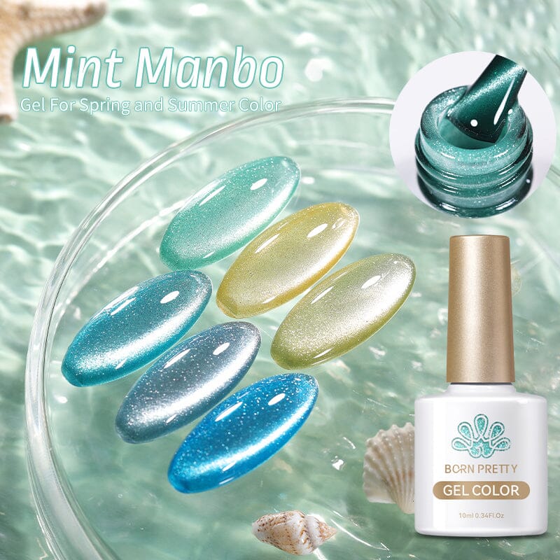 Mint Manbo Sea Blue Cat Magnetic Gel 10ml - Image 4