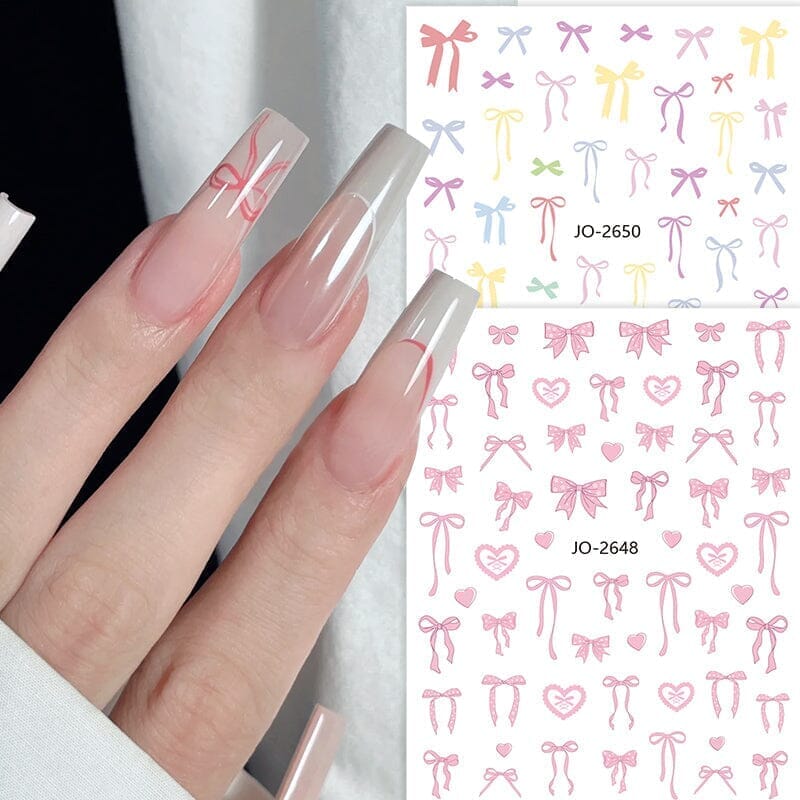 Bowknot 3D Nail Sticker JO-2648 - Image 5