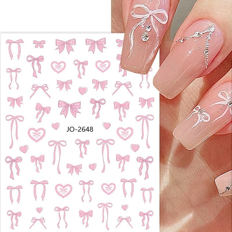 Bowknot 3D Nail Sticker JO-2648 - Image 7