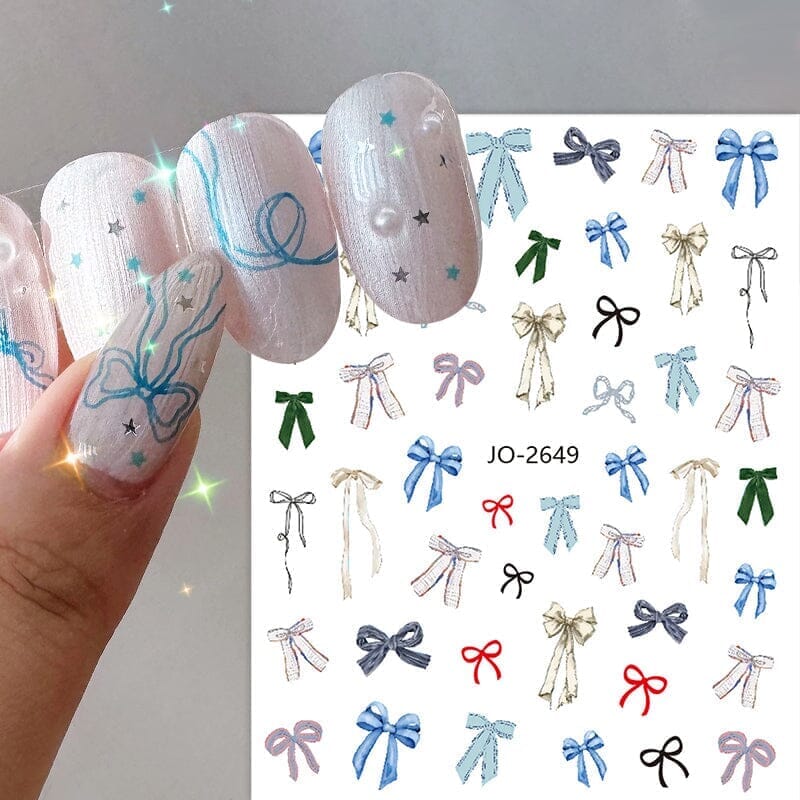 Bowknot 3D Nail Sticker JO-2648 - Image 8
