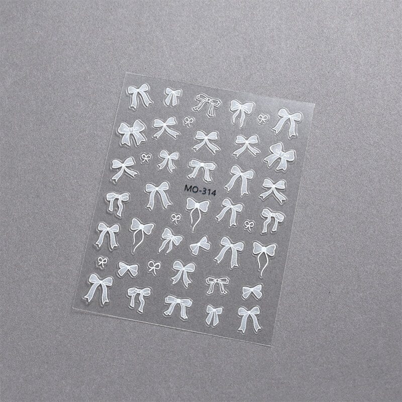 Bowknot 3D Nail Sticker MO-314 - Image 15
