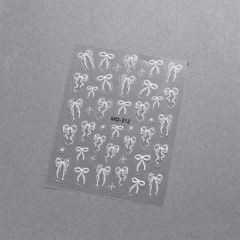 Bowknot 3D Nail Sticker MO-314 - Image 17