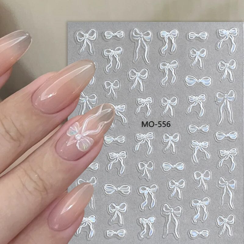 Bowknot 3D Nail Sticker MO-554 - Image 10