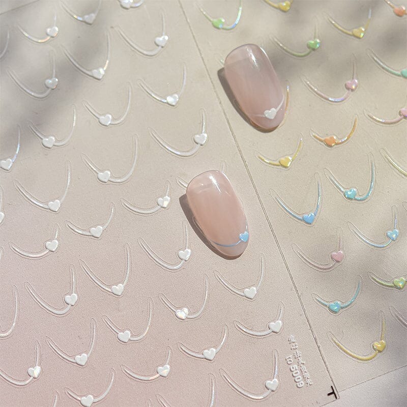 Bowknot 5D Nail Sticker TS-4051 - Image 8