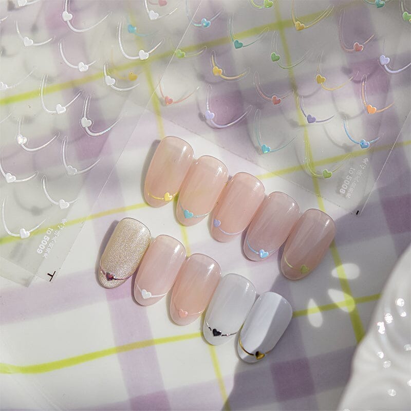 Bowknot 5D Nail Sticker TS-4051 - Image 9