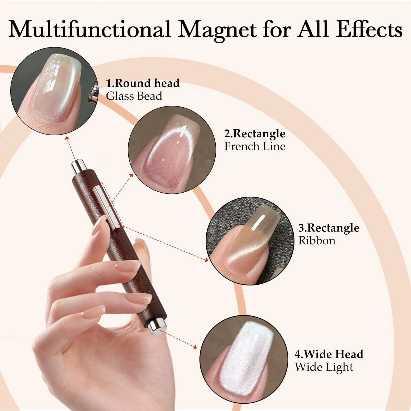Brown 3-in-1 Magnet Stick - Image 3